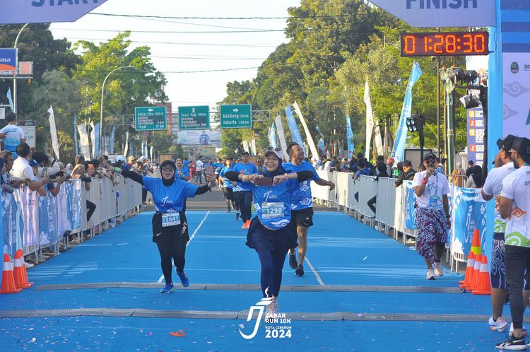 Race photo from Jabar Run 10K 2024