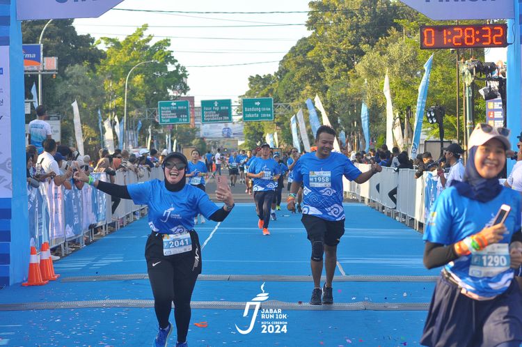 Race photo from Jabar Run 10K 2024