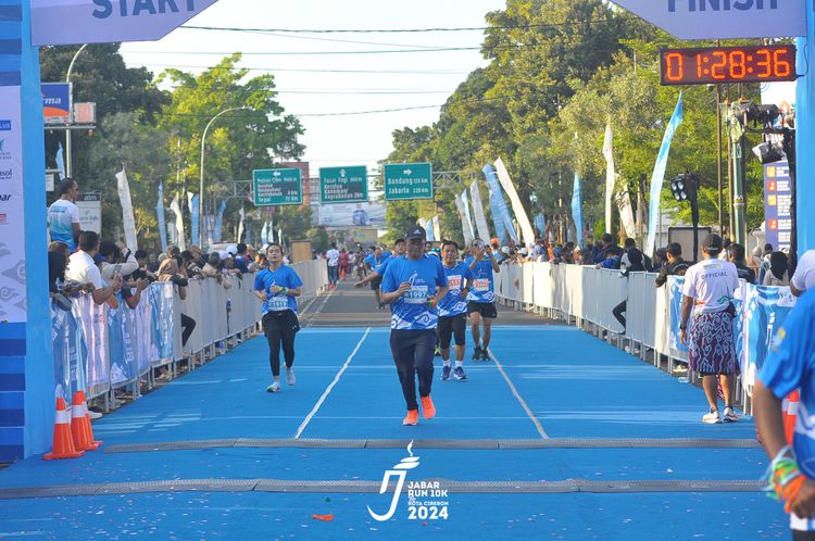 Race photo from Jabar Run 10K 2024