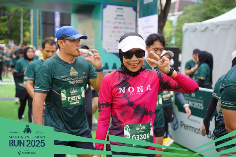 Race photo from Mangkunegaran Run 2025