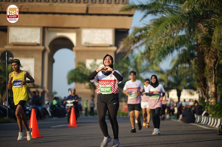 Race photo from Kediri Half Marathon 2024