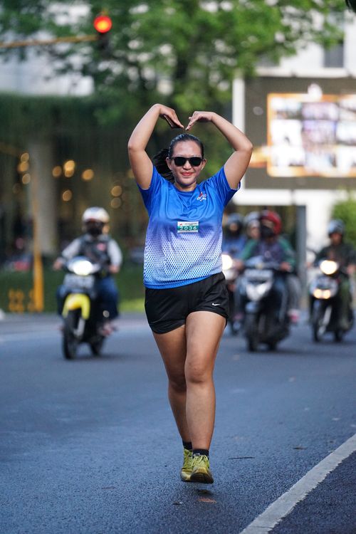 Race photo from KBP City Run 2024 Vibes