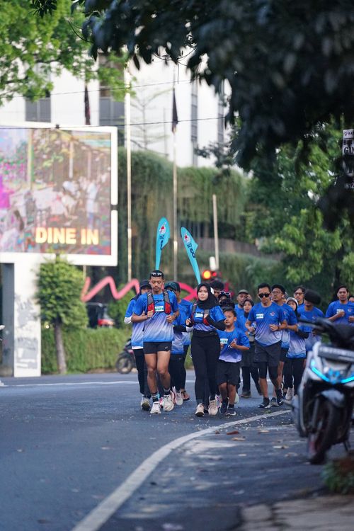 Race photo from KBP City Run 2024 Vibes