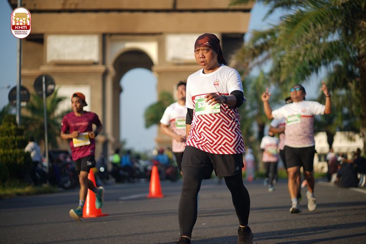 Race photo from Kediri Half Marathon 2024