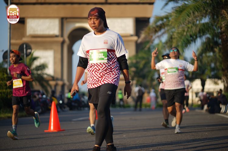 Race photo from Kediri Half Marathon 2024