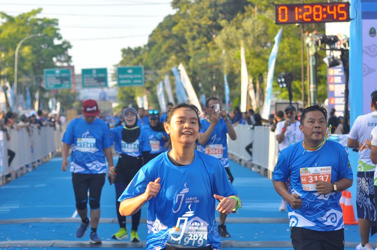 Race photo from Jabar Run 10K 2024