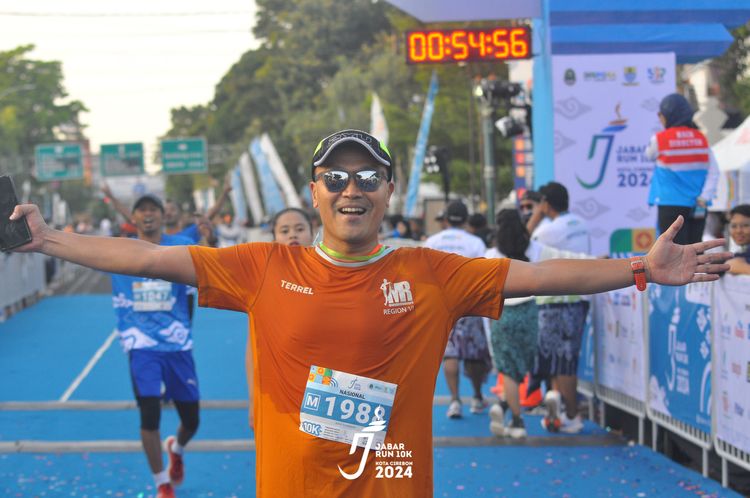 Race photo from Jabar Run 10K 2024