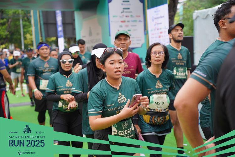 Race photo from Mangkunegaran Run 2025