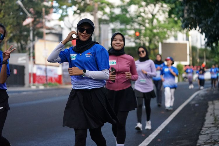 Race photo from KBP City Run 2024 Vibes