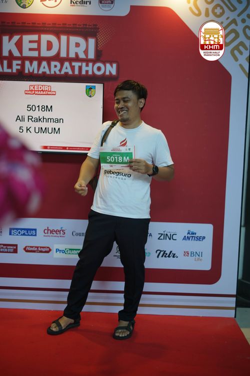 Race photo from Kediri Half Marathon 2025