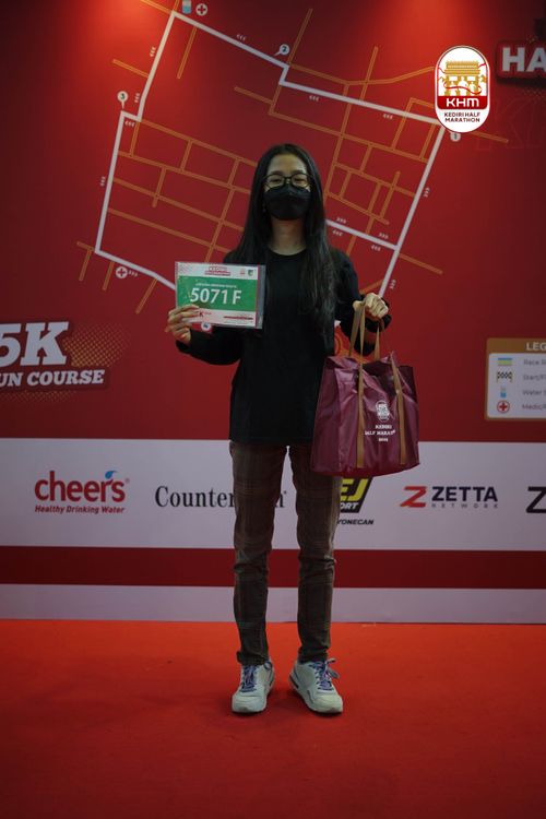 Race photo from Kediri Half Marathon 2025