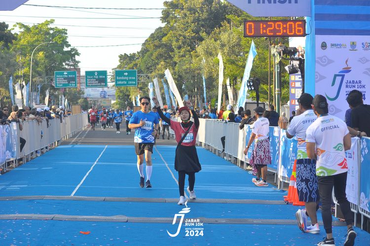 Race photo from Jabar Run 10K 2024