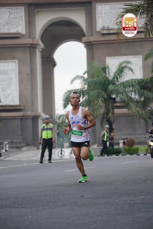Race photo from Kediri Half Marathon 2025