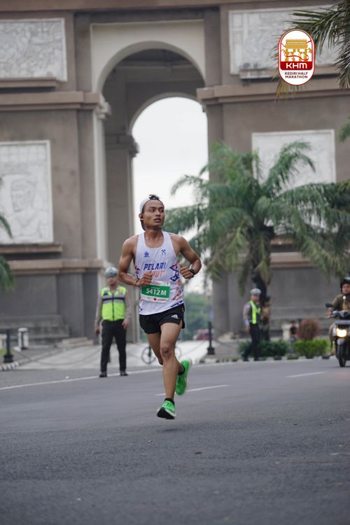 Race photo from Kediri Half Marathon 2025