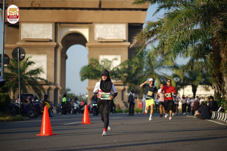 Race photo from Kediri Half Marathon 2024