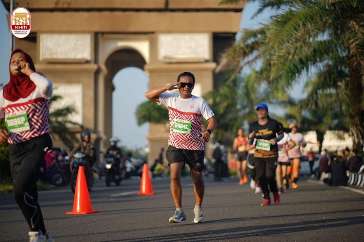 Race photo from Kediri Half Marathon 2024