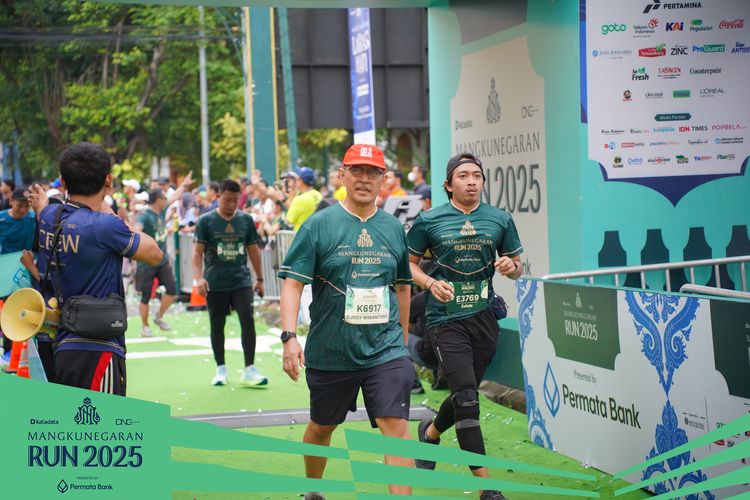 Race photo from Mangkunegaran Run 2025