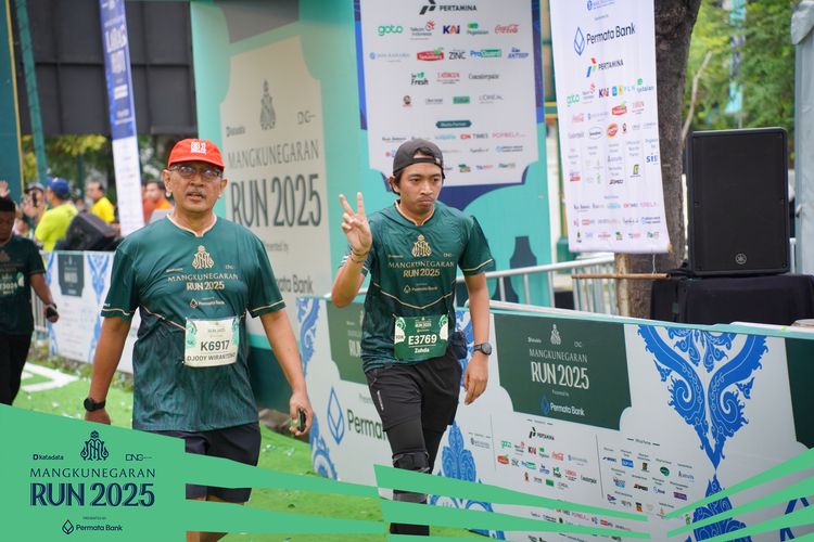 Race photo from Mangkunegaran Run 2025