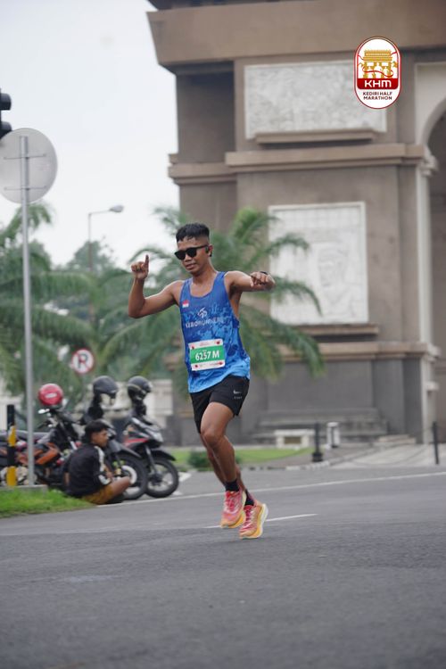 Race photo from Kediri Half Marathon 2025
