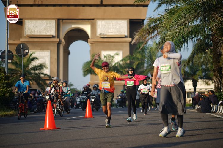 Race photo from Kediri Half Marathon 2024