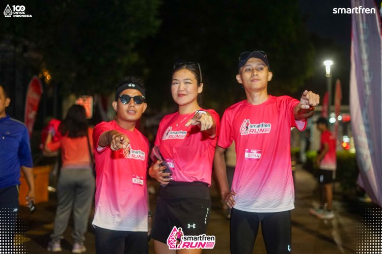 Race photo from Smartfren Run 2025 Vibes