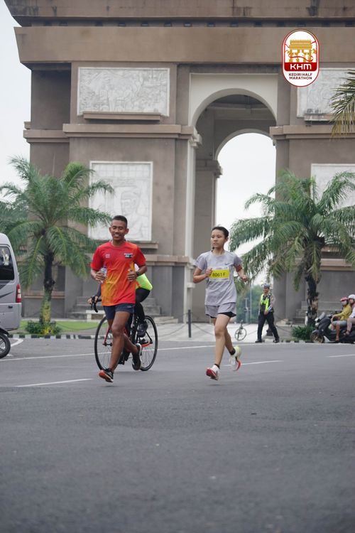Race photo from Kediri Half Marathon 2025