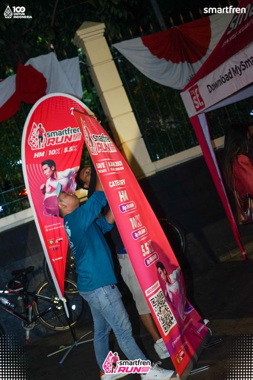 Race photo from Smartfren Run 2025 Vibes