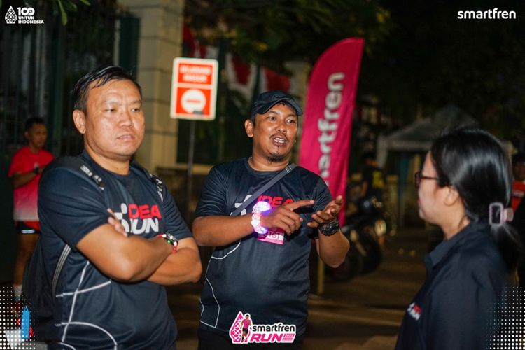 Race photo from Smartfren Run 2025 Vibes