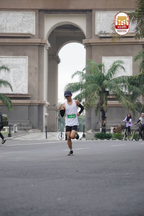 Race photo from Kediri Half Marathon 2025