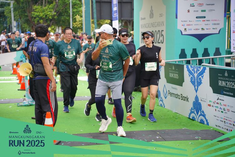 Race photo from Mangkunegaran Run 2025