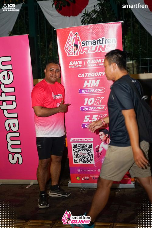 Race photo from Smartfren Run 2025 Vibes