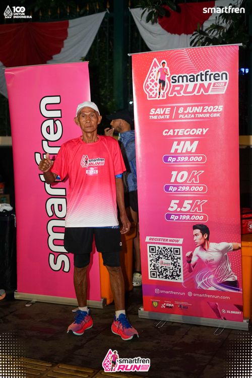 Race photo from Smartfren Run 2025 Vibes