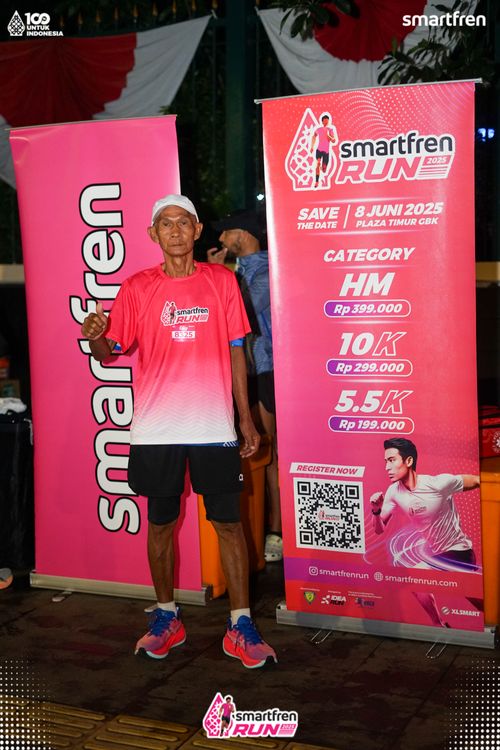 Race photo from Smartfren Run 2025 Vibes