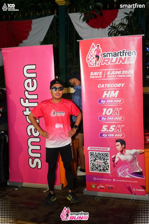 Race photo from Smartfren Run 2025 Vibes