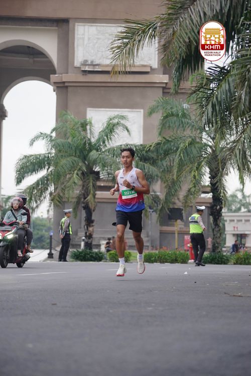Race photo from Kediri Half Marathon 2025
