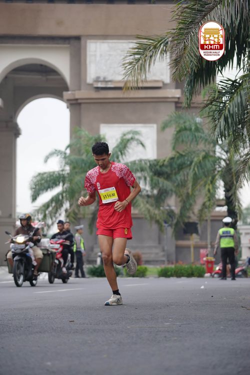 Race photo from Kediri Half Marathon 2025
