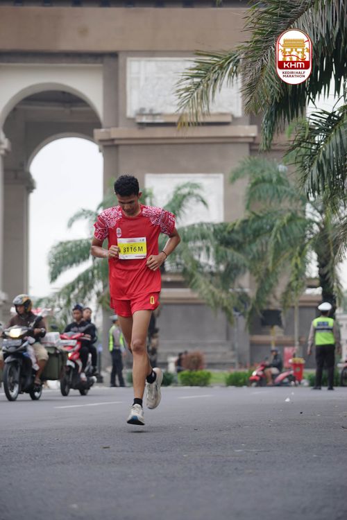 Race photo from Kediri Half Marathon 2025