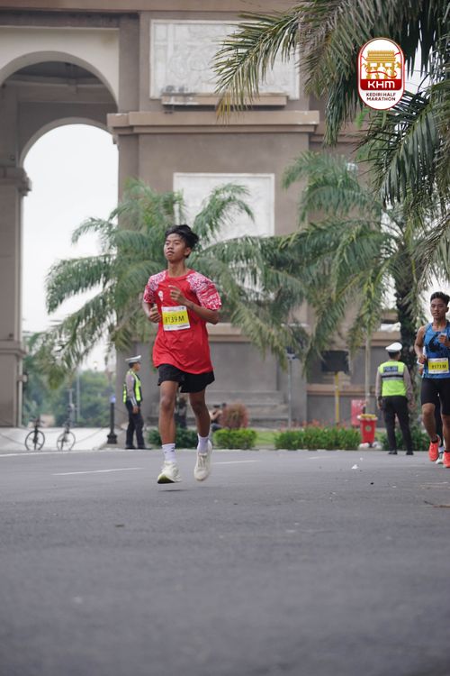 Race photo from Kediri Half Marathon 2025