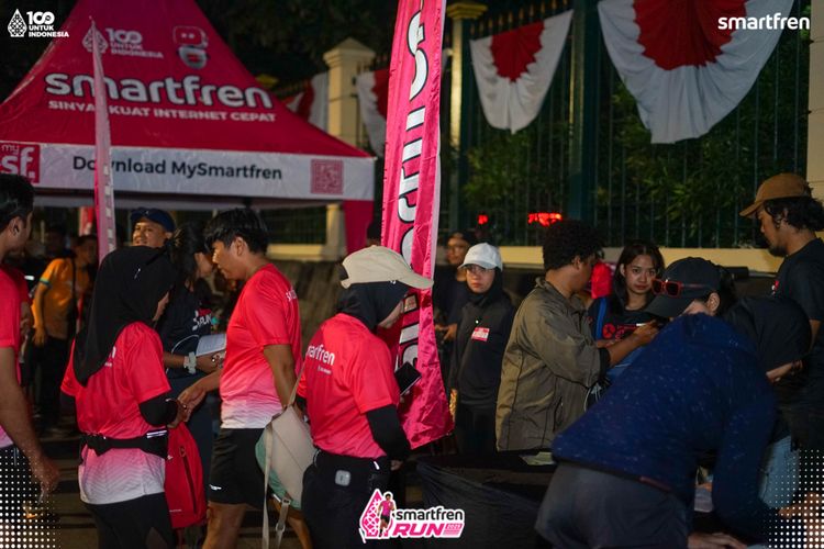 Race photo from Smartfren Run 2025 Vibes