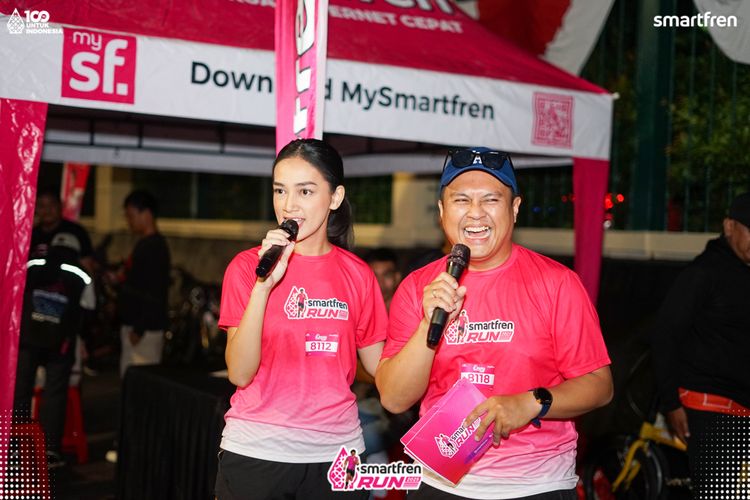 Race photo from Smartfren Run 2025 Vibes