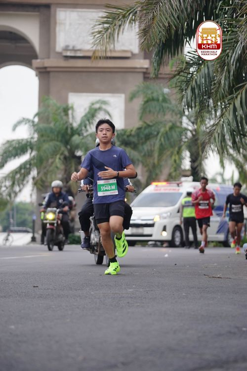 Race photo from Kediri Half Marathon 2025