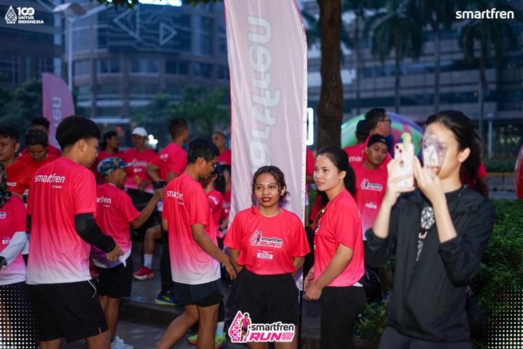 Race photo from Smartfren Run 2025 Vibes