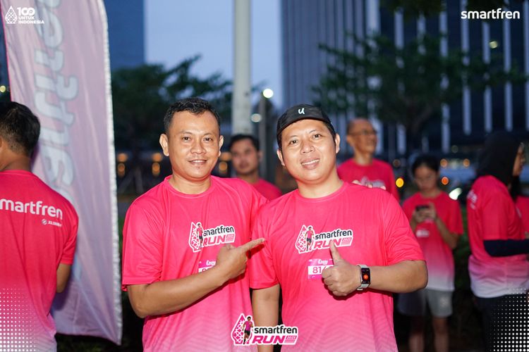 Race photo from Smartfren Run 2025 Vibes