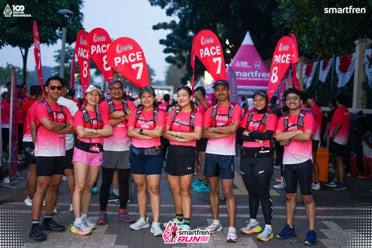 Race photo from Smartfren Run 2025 Vibes