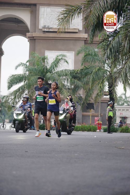 Race photo from Kediri Half Marathon 2025