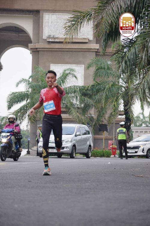 Race photo from Kediri Half Marathon 2025