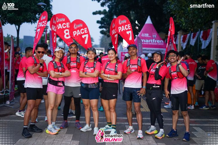 Race photo from Smartfren Run 2025 Vibes