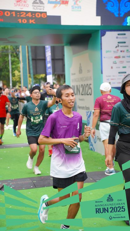 Race photo from Mangkunegaran Run 2025