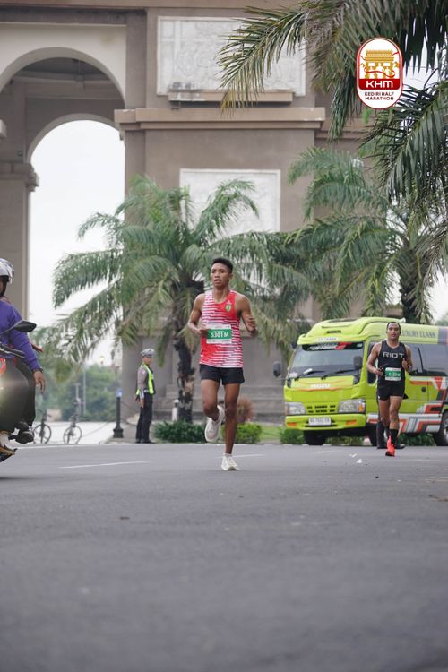 Race photo from Kediri Half Marathon 2025
