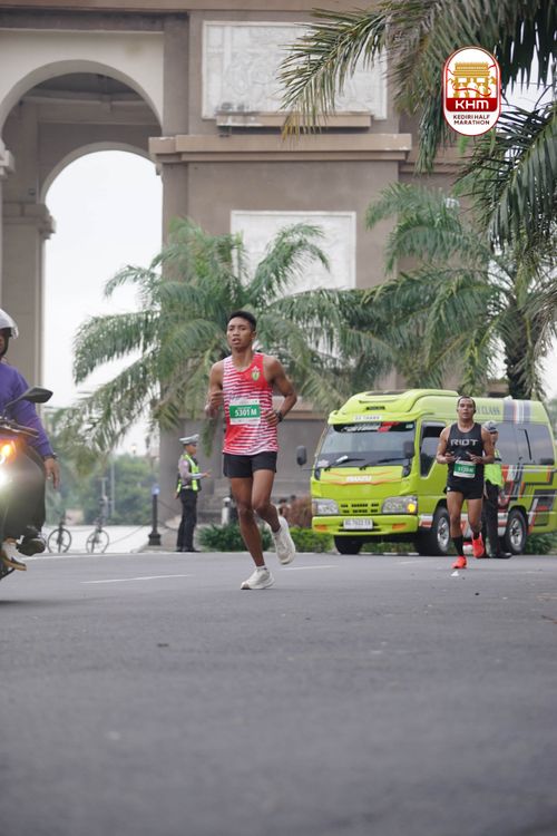 Race photo from Kediri Half Marathon 2025